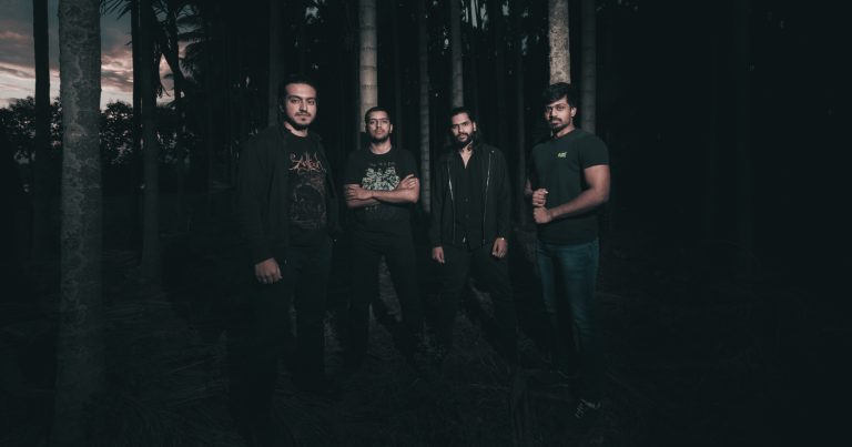 Abstract concept of fragmented thoughts and emotional healing through self-reflection