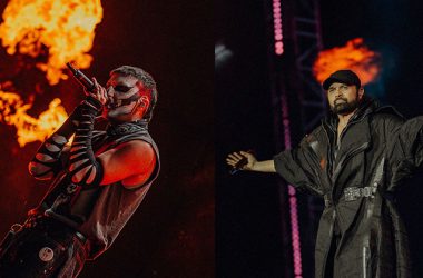 Himesh Reshammiya and Talwiinder at UN40 Festival, Bengaluru