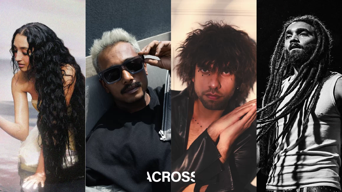 Across signs Raveena for India representation and adds Sickflip, Curtain Blue, and Vichaar to its roster.