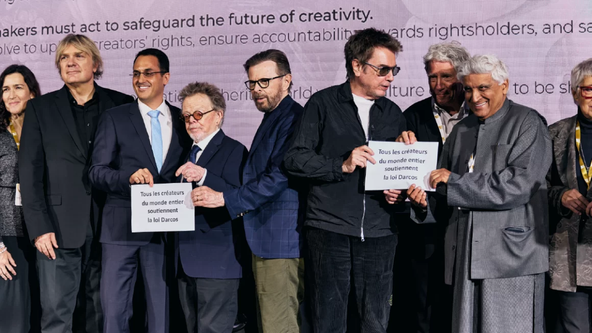 IPRS supports the Paris Commitment on Creator Rights and AI at the CISAC Centenary, with Javed Akhtar among its signatories.