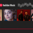 YouTube Music selects Antara Nandy & Ankita Nandy, Damini Bhatla, Garvit-Priyansh, and OutStation for Foundry 2026 India.