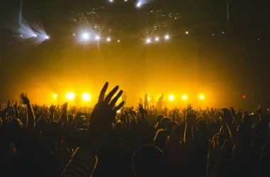 Crowds at an Indian music festival highlighting the challenges of building sustainable festival IPs, securing sponsorships, and growing live entertainment events.
